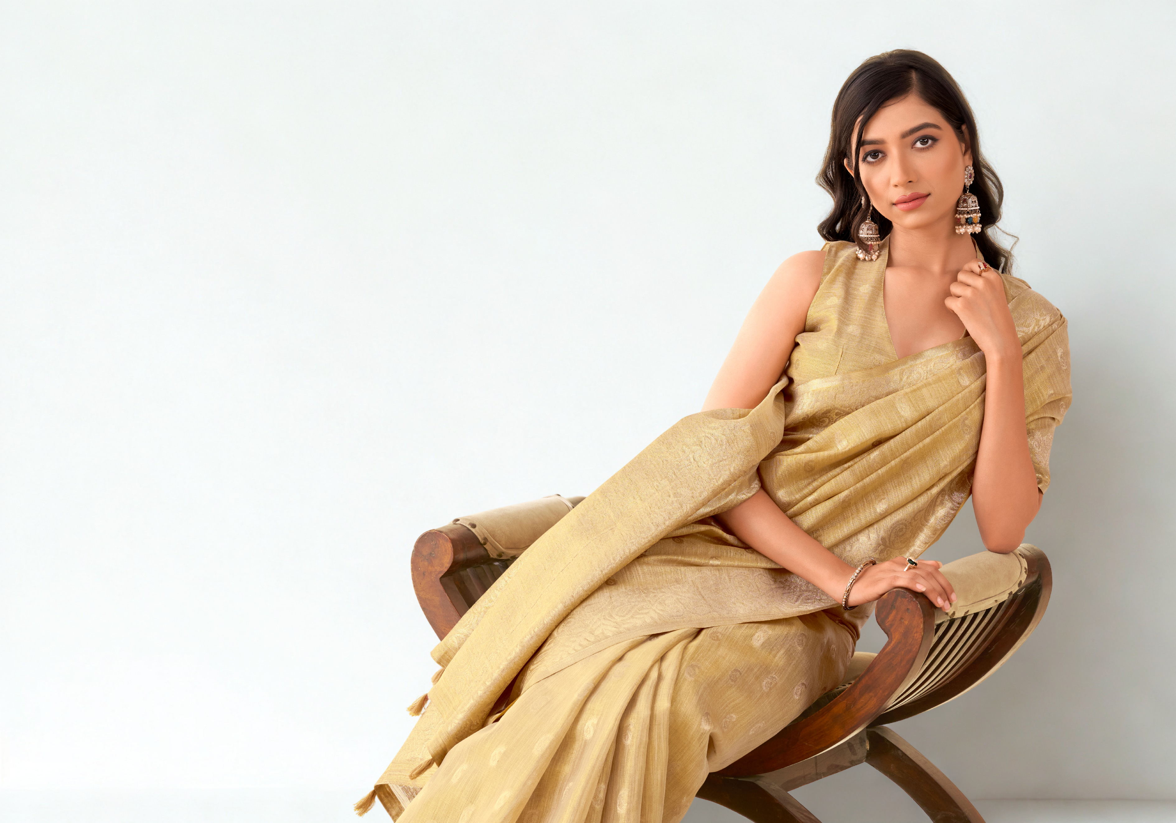 Linen Clo – Premium Tissue Linen Saree Collection