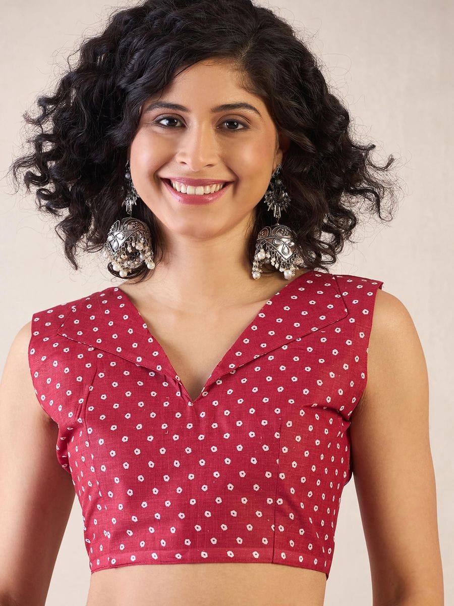 CLOVIRA Pure Soft Mul Cotton Silk Ready-to-Wear Saree with Pocket