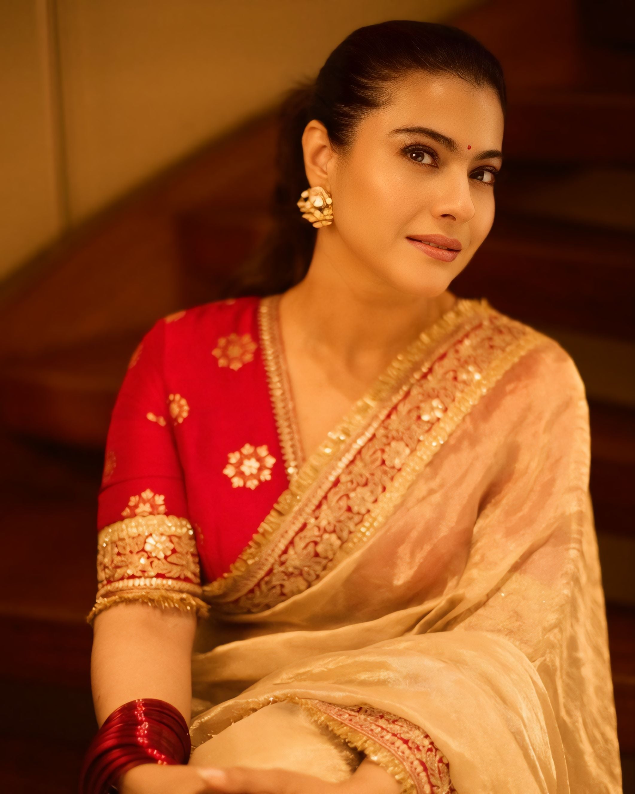 Experience timeless elegance with Designer Traditional Beige Tweel Net Silk Party Wear Saree