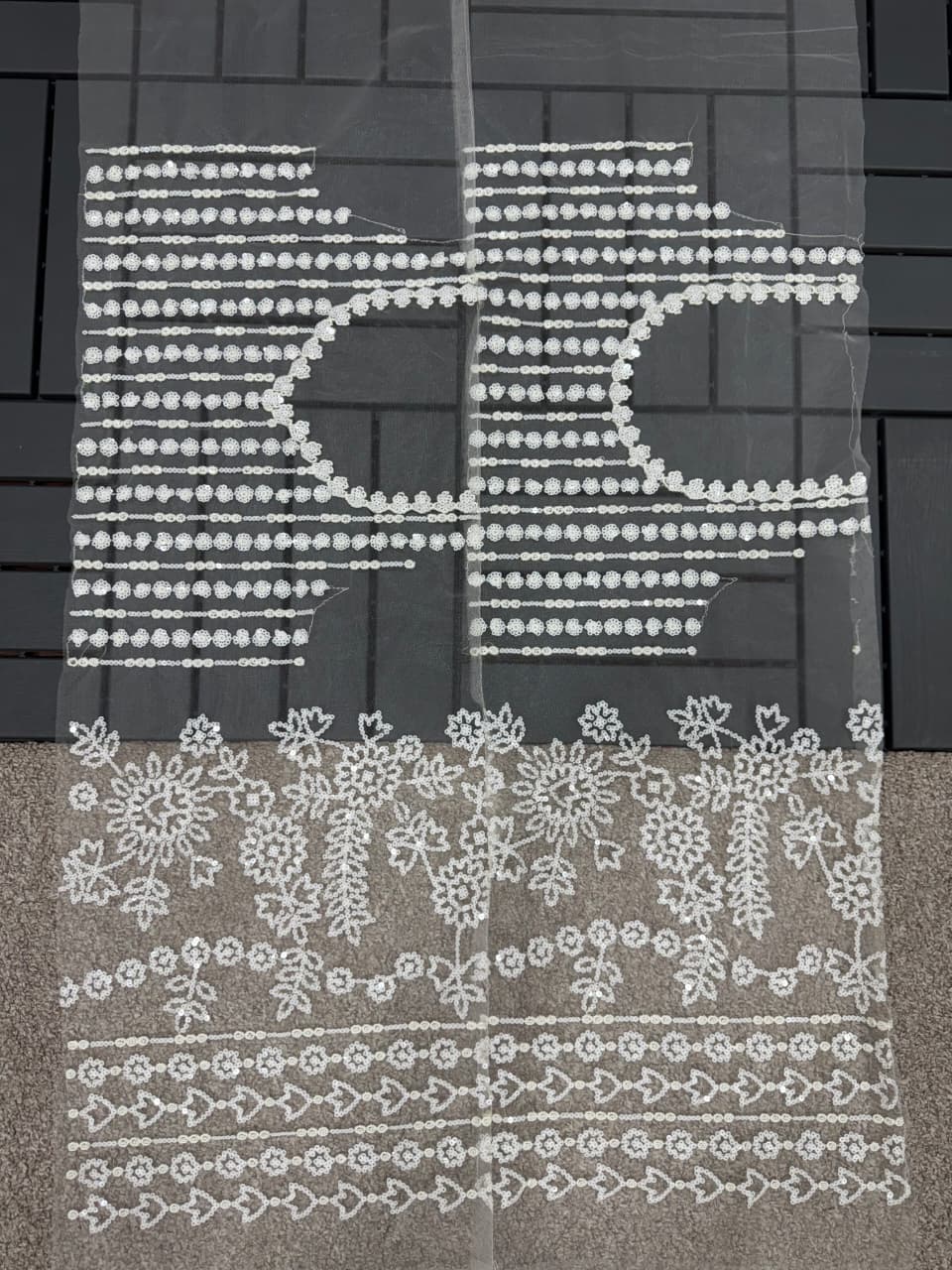 CLOVIRA Heavy Butterfly Net Saree with 5MM Sequins Embroidery Work