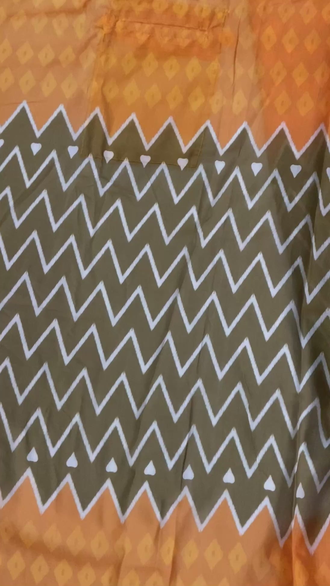 CLOVIRA Pure Soft Mul Cotton Silk Ready-to-Wear Saree with Pocket