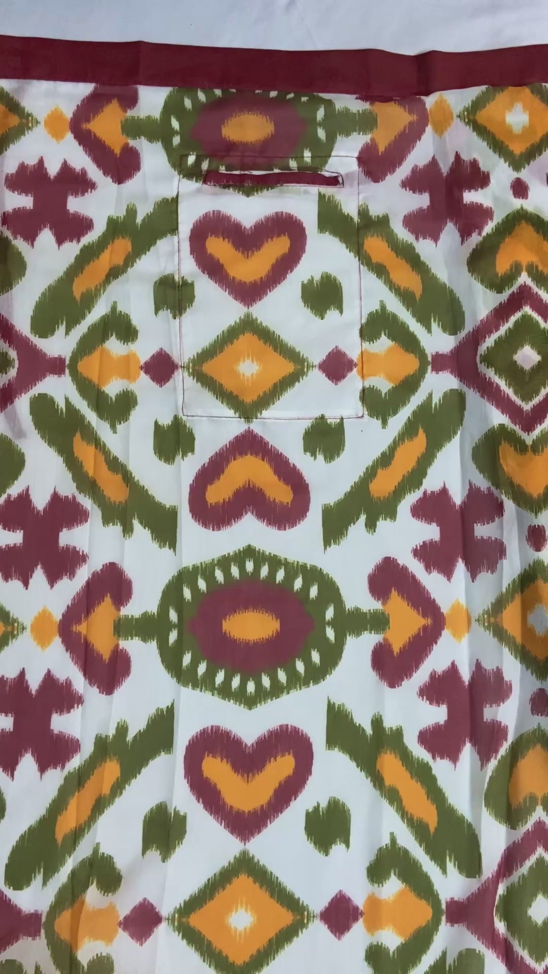 CLOVIRA Pure Soft Mul Cotton Silk Ready-to-Wear Saree with Pocket