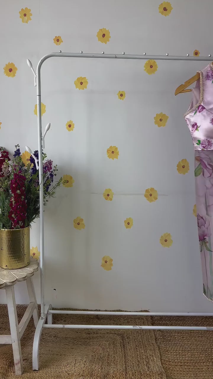 CLOVIRA Tabby Organza Ready-to-Wear Saree with Stitched Blouse | Elegant Designer Party Wear Collection