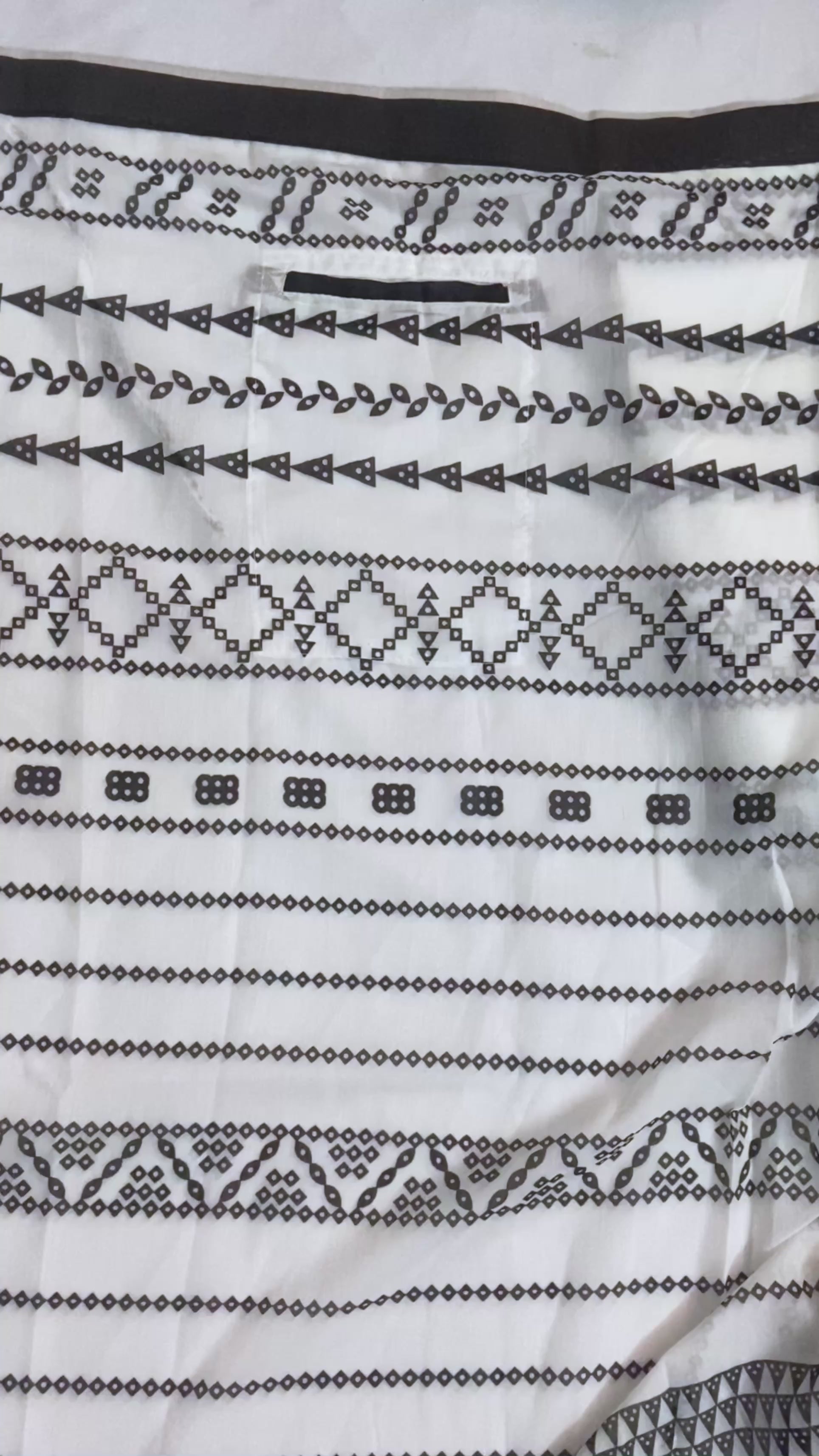 CLOVIRA Pure Soft Mul Cotton Silk Ready-to-Wear Saree with Pocket