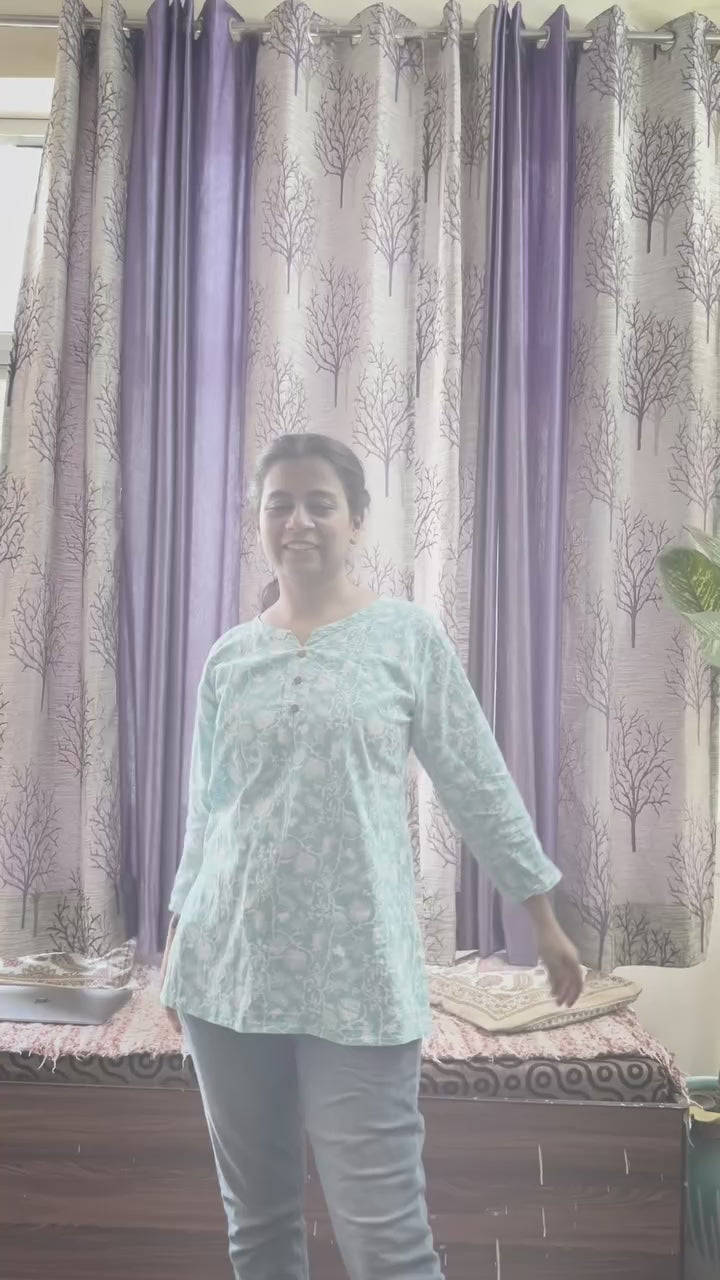 CLOVIRA Pure Soft Mul Cotton Silk Ready-to-Wear Saree with Pocket