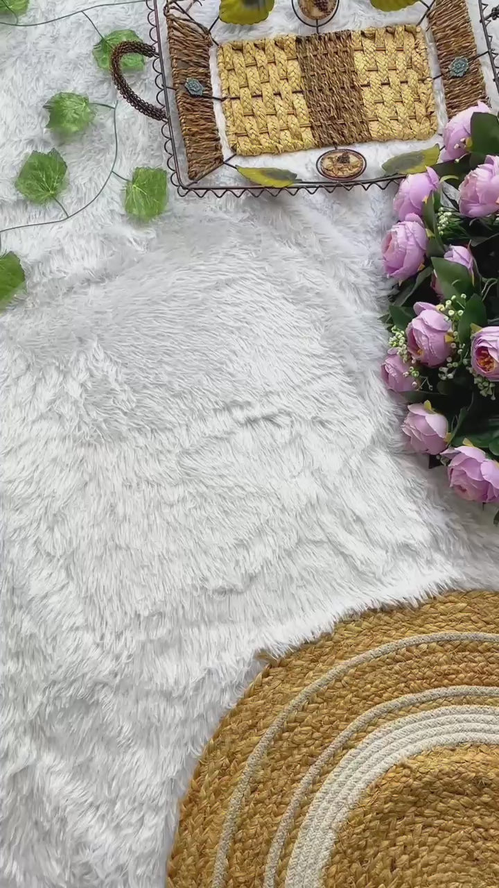 CLOVIRA Beige Soft Jimmy Choo Saree